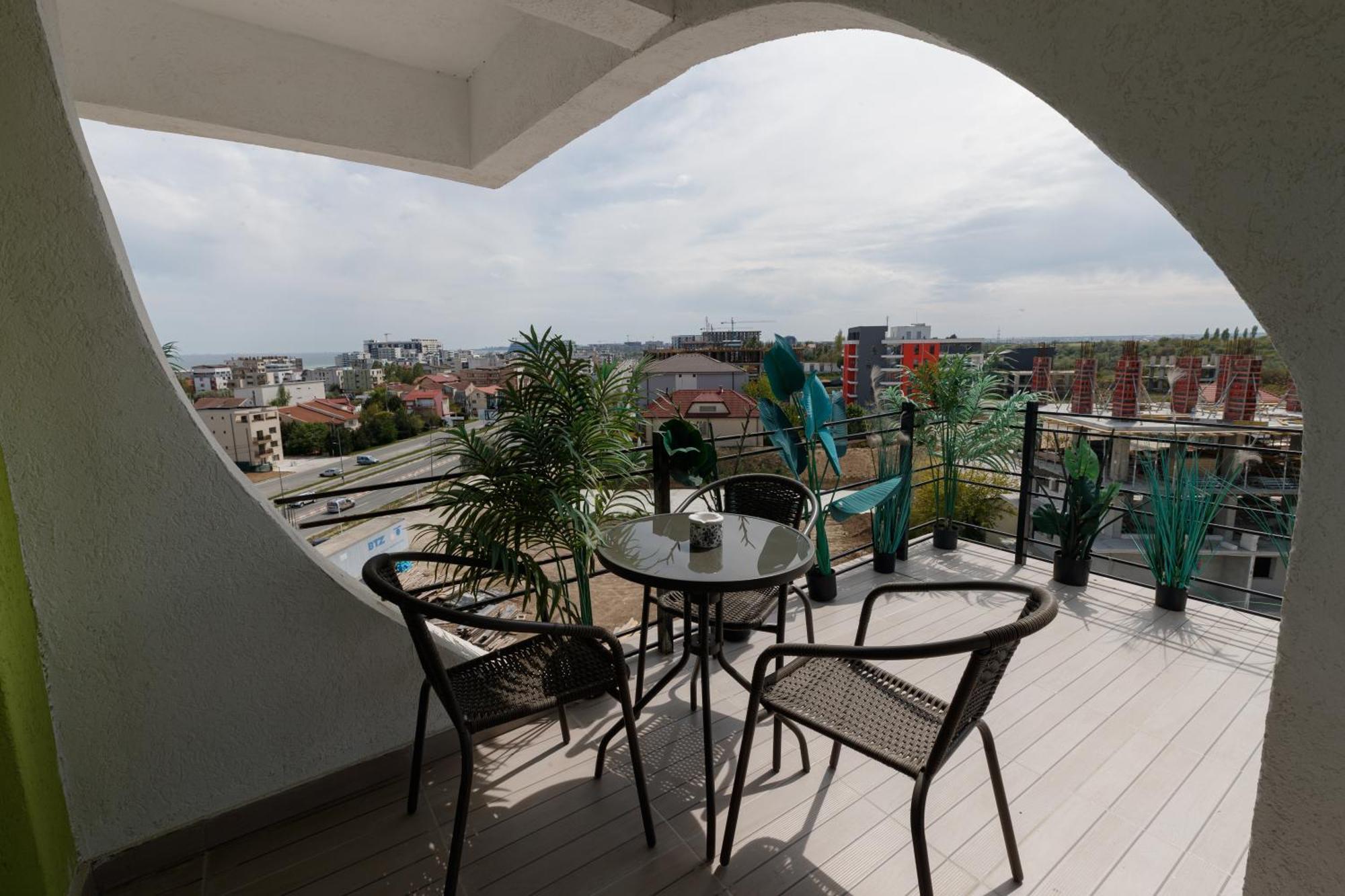 Grazzia Deluxe Apartments Năvodari Exterior foto